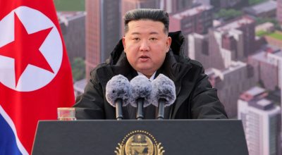 O líder norte-coreano Kim Jong Un em Pyongyang, Coreia do Norte16/02/2025KCNA via REUTERS  • ...