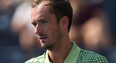Daniil Medvedev é um dos tenistas presos em Dubai.  • Divulgação/DDF Tennis Championships