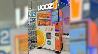Máquina de venda automática de sucos IJOOZ  • Tokumeigakarinoaoshima