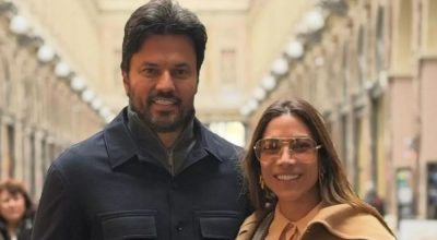 Patrícia Abravanel e marido, Fábio Faria Foto: Reprodução/Instagram/@patriciaabravanel