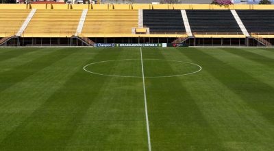 Estádio Primeiro de Maio, em São Bernardo do Campo  • Divulgação/São Bernardo FC