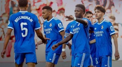Real Madrid bate Sevilla com gol de Vinicius Jr.  • Divulgação/Real Madrid
