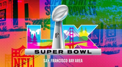 O Super Bowl LX vai ser transmitido por vários meios no Brasil. Imagem: Divulgação/DAZN