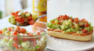 1 de 1 foto colorida receita vinagrete de kiwi - Foto: @bettoauge/TikTok/Reprodução