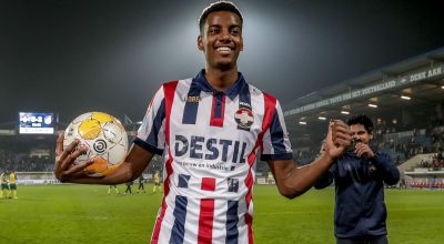 Alexander Isak nos tempos de Willem II, da Holanda  • Getty Images