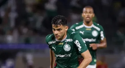 Bruno Rodrigues fez somente quatro partidas pelo Palmeiras em 2026, uma como titular.  • Fabio...