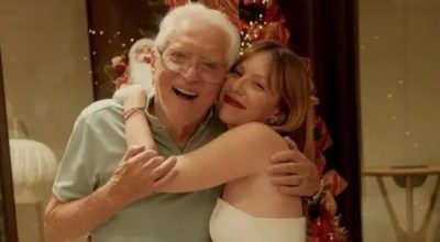 Carlos Alberto de Nórega e neta Bruna Furlan