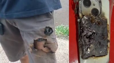 Celulares novos podem explodir principalmente por defeitos de fabricação ou danos físicos que ...