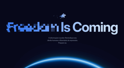 O site pode ser acessado, mas não apresenta conteúdo. (Fonte: TecMundo)