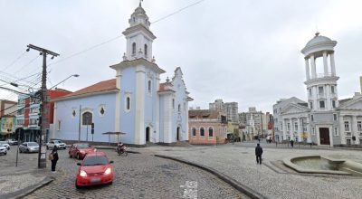 Centro Histórico de Curitiba, no Paraná  • Reprodução/Google Maps