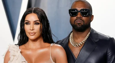 Kim Kardashian e Kanye West em 2020  • Danny Moloshok/Reuters