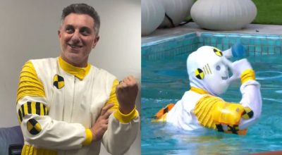 Luciano Huck entra na casa do BBB 26 vestido de Dummy  • Instagram/Luciano Huck