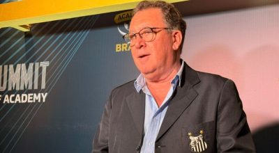 Marcelo Teixeira, presidente do Santos  • Ludmila Candal/CNN