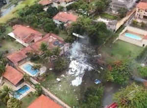 Queda de avião da Voepass  • Reprodução