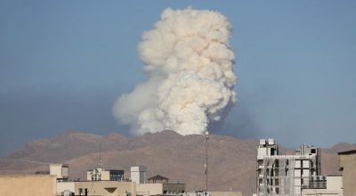 Fumaça sobe após ataque de Israel em Teerã  • 18/06/2025 Majid Asgaripour/WANA (West Asia N...