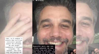 Wagner Moura comemora indicação ao Oscar